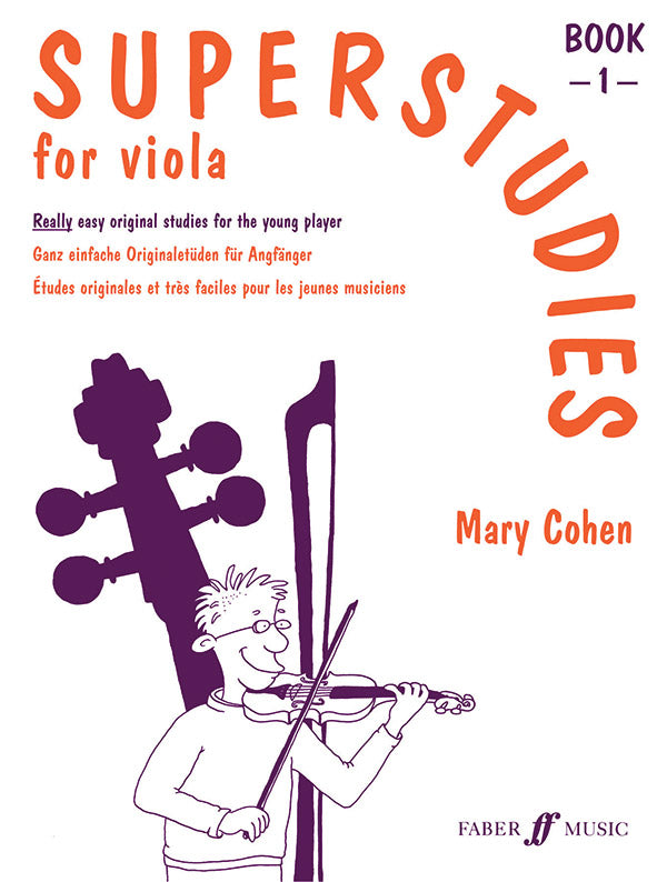 Superstudies for Viola, Book 1 Cover Image