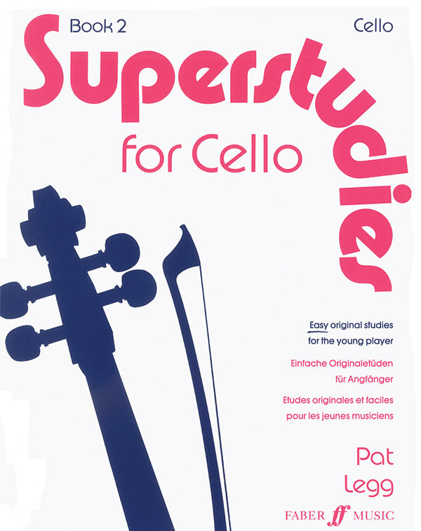 Superstudies for Cello, Book 2 Cover Image