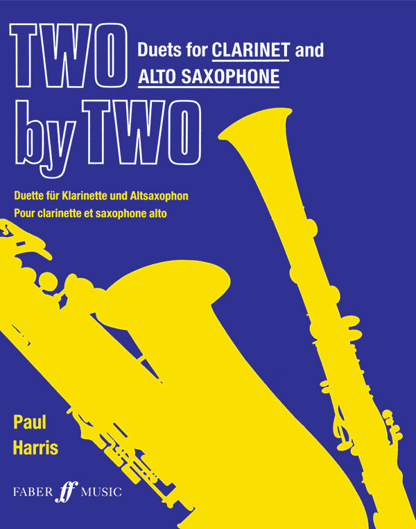 Two by Two Clarinet and Alto Saxophone Duets Cover Image