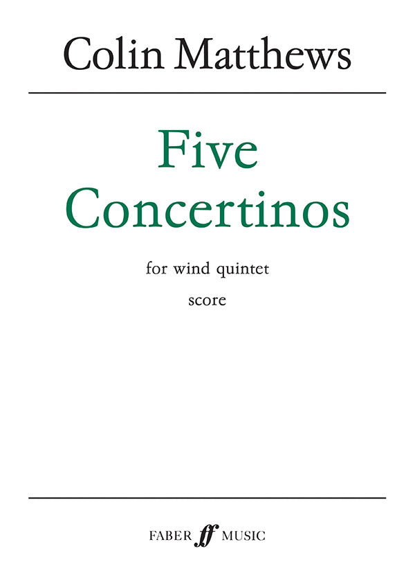 Five Concertinos Cover Image