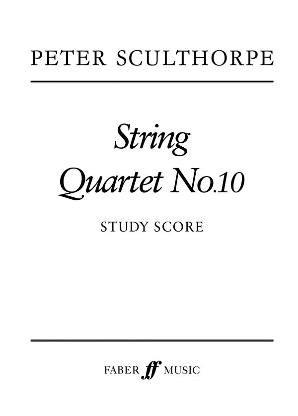 String Quartet No. 10 Cover Image