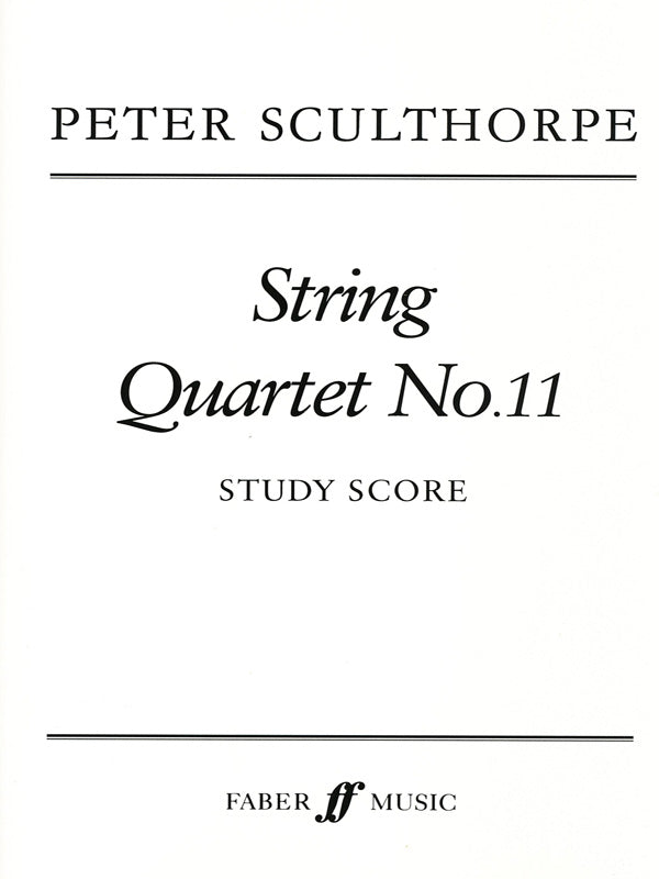String Quartet No. 11 Cover Image