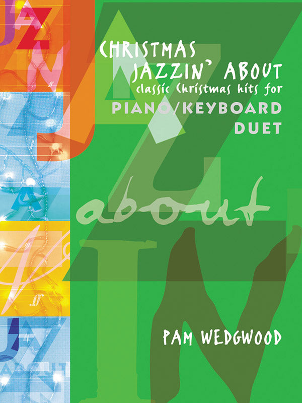 Christmas Jazzin' About for Piano Duet Cover Image