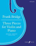 Three Pieces for Violin and Piano Cover Image