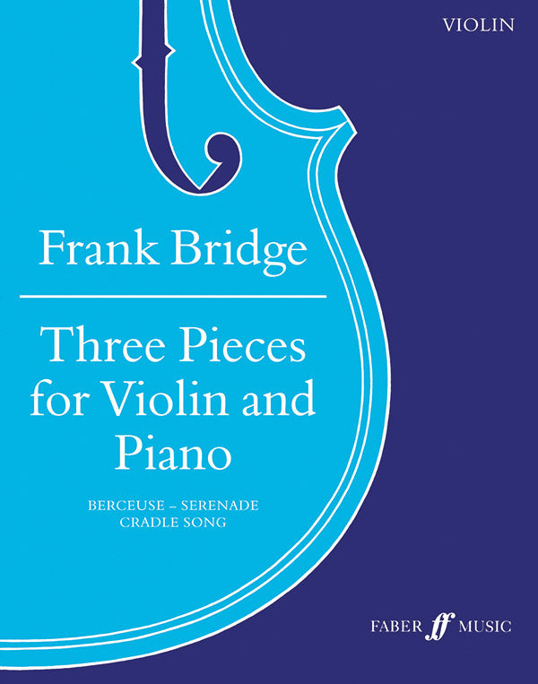 Three Pieces for Violin and Piano Cover Image