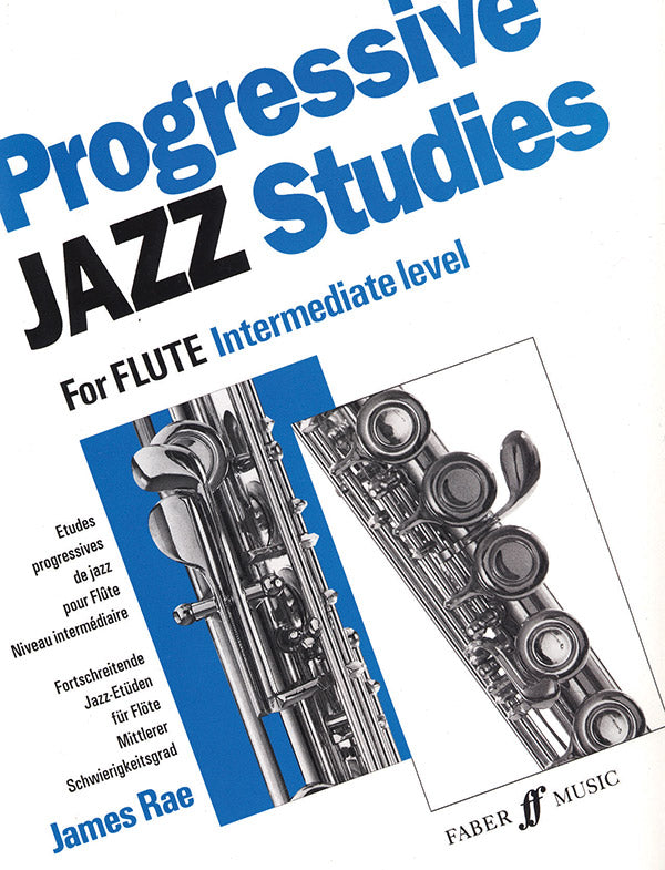 Progressive Jazz Studies for Flute, Book 2 Cover Image