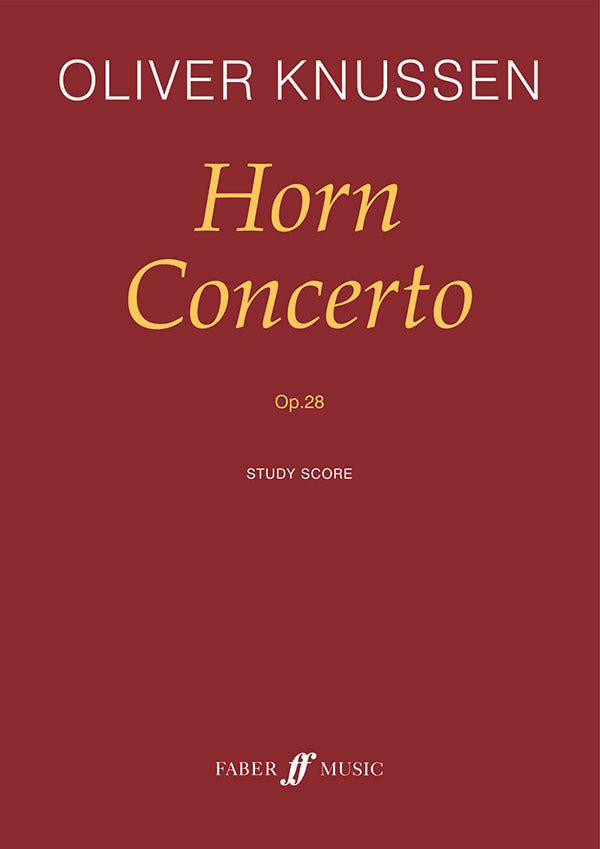 Horn Concerto, Opus 28 Cover Image