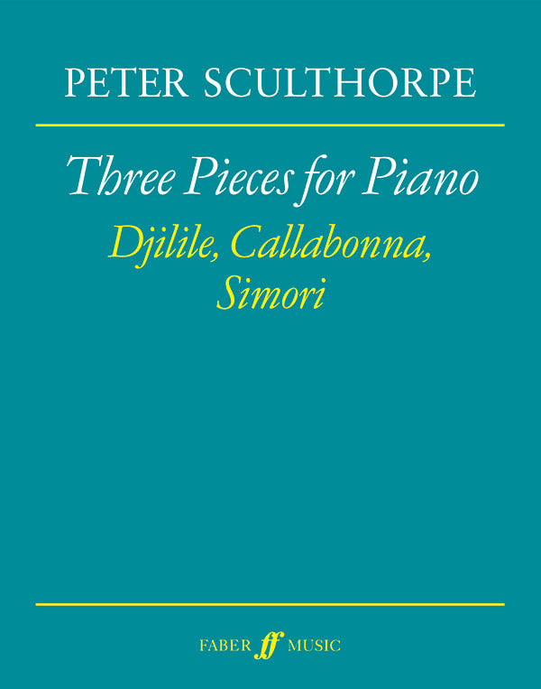 Three Pieces for Piano Cover Image