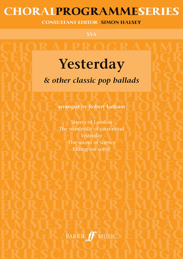 Yesterday and Other Classic Pop Ballads Cover Image