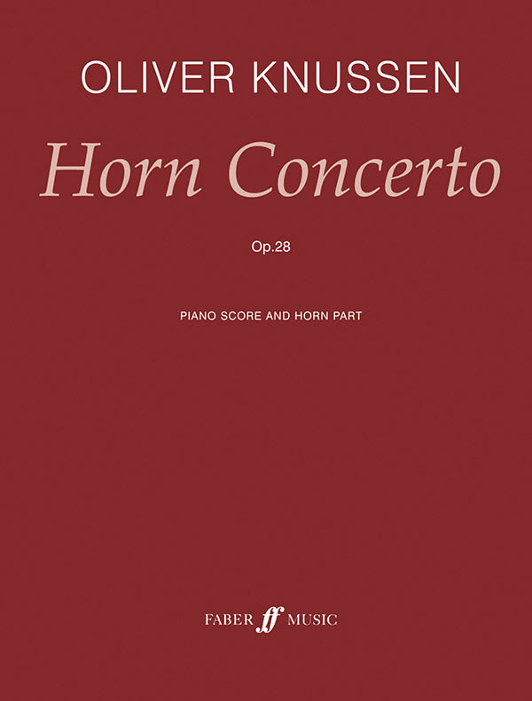 Horn Concerto, Opus 28 Cover Image