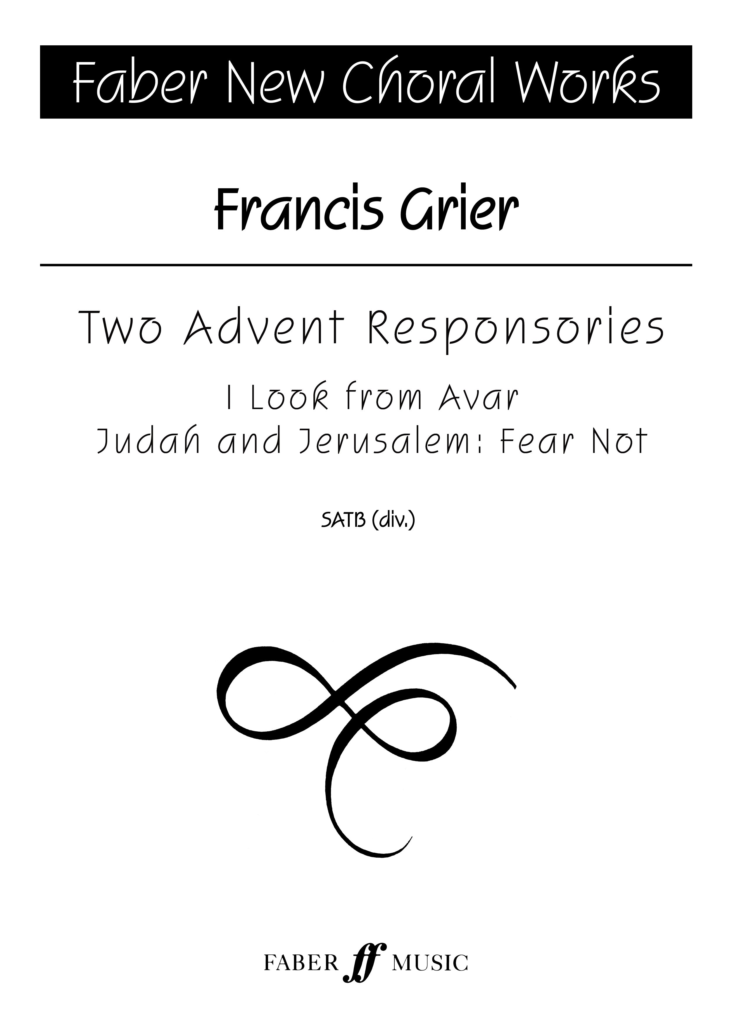 Two Advent Responsories Cover Image