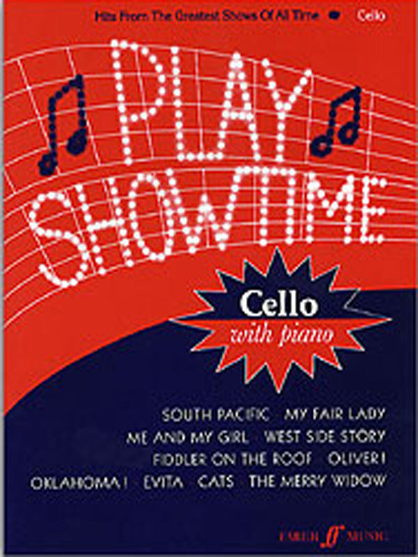 Play Showtime for Cello, Book 1 Cover Image