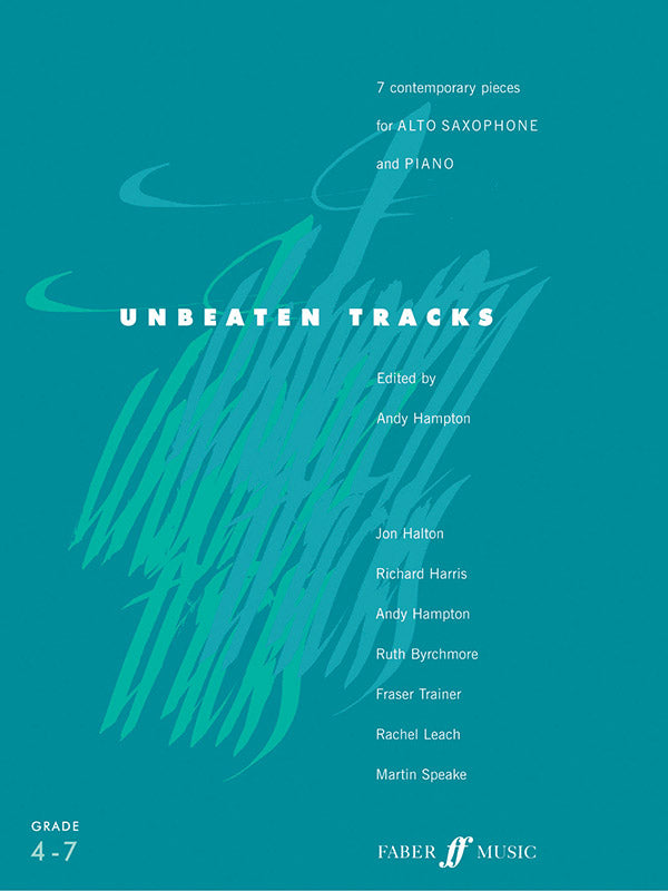 Unbeaten Tracks for Alto Saxophone Cover Image