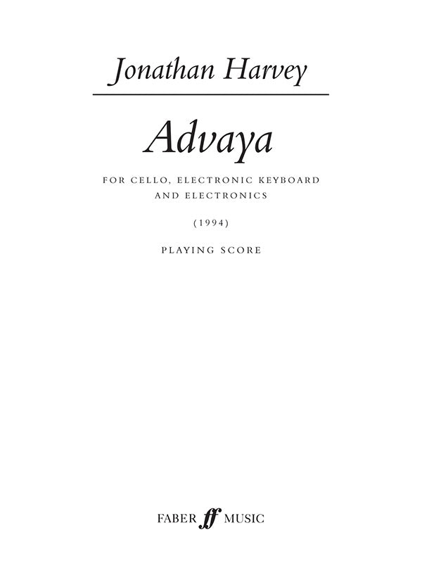 Advaya Cover Image
