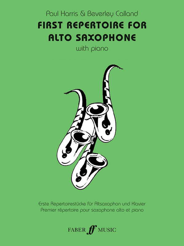 First Repertoire for Alto Saxophone Cover Image