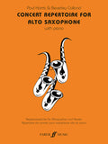 Concert Repertoire for Alto Saxophone Cover Image