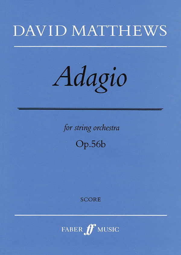 Adagio, Opus 56 Cover Image