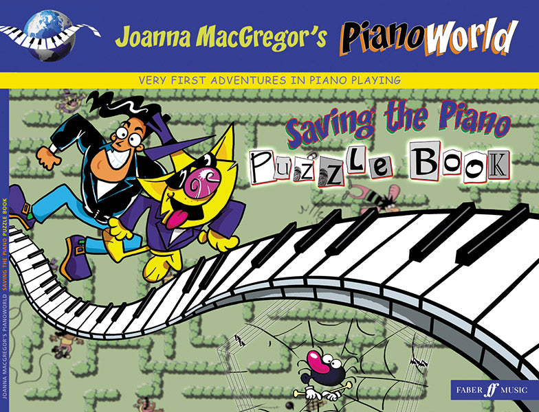 PianoWorld Book 1: Saving the Piano Puzzle Book Cover Image
