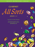 Clarinet All Sorts, Grade 1-3 Cover Image