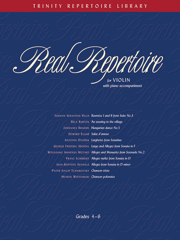 Real Repertoire for Violin Cover Image