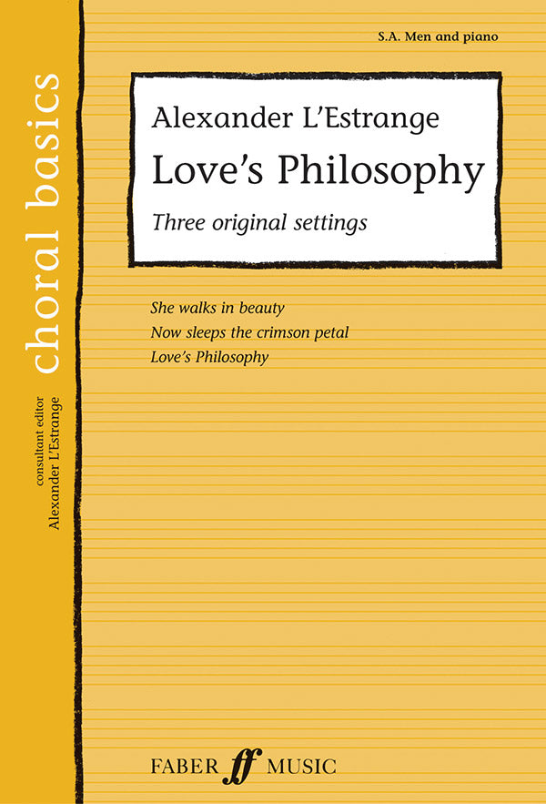 Love's Philosophy Cover Image