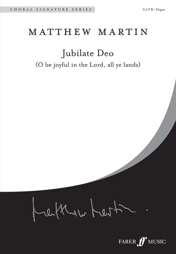 Jubilate Deo Cover Image