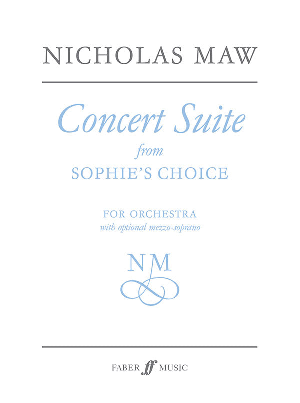 Concert Suite from <i>Sophie's Choice</i> Cover Image
