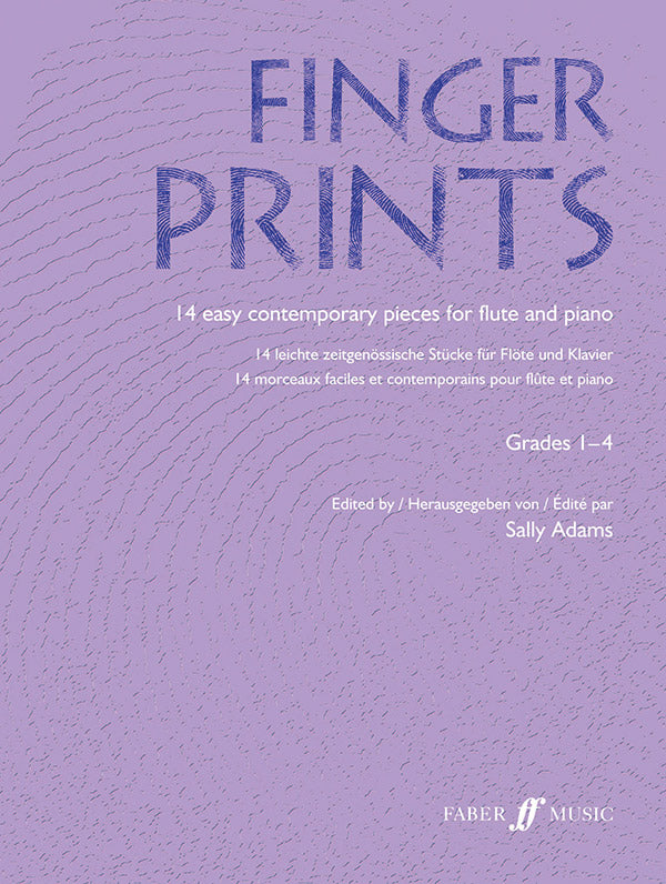 Fingerprints for Flute and Piano, Grade 1-4 Cover Image