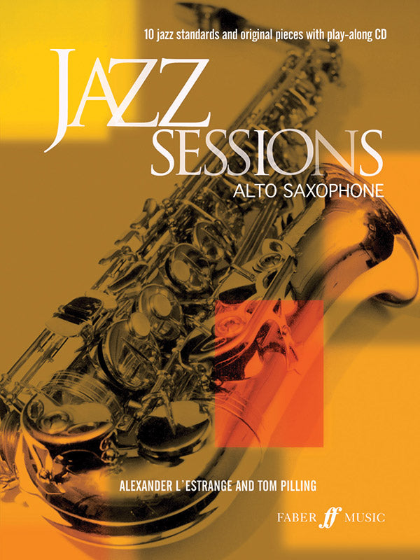 Jazz Sessions for Alto Saxophone Cover Image