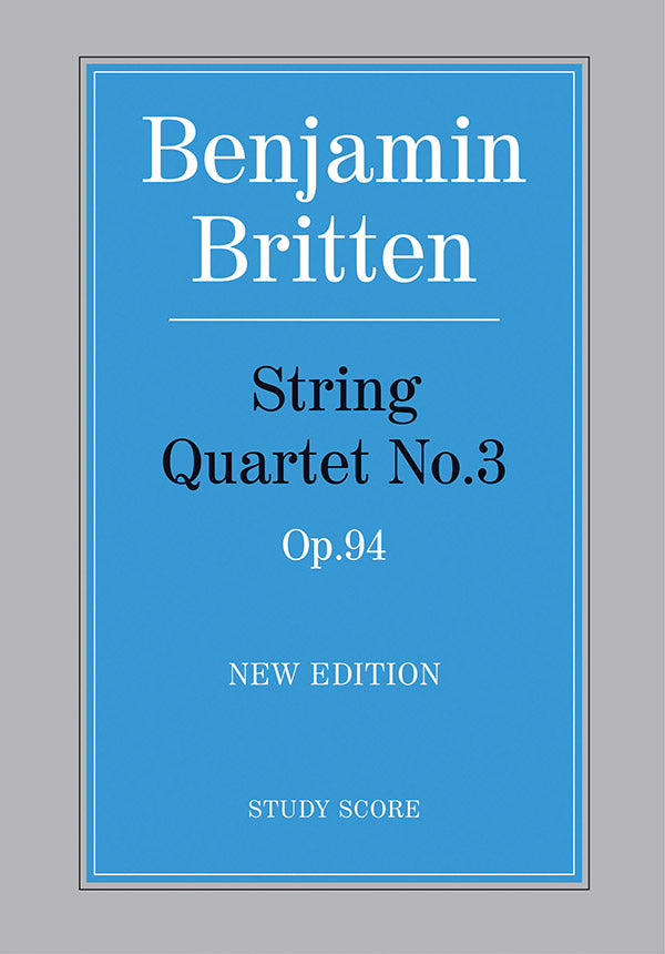 String Quartet No. 3 Cover Image
