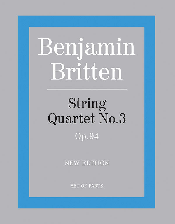 String Quartet No. 3 Cover Image