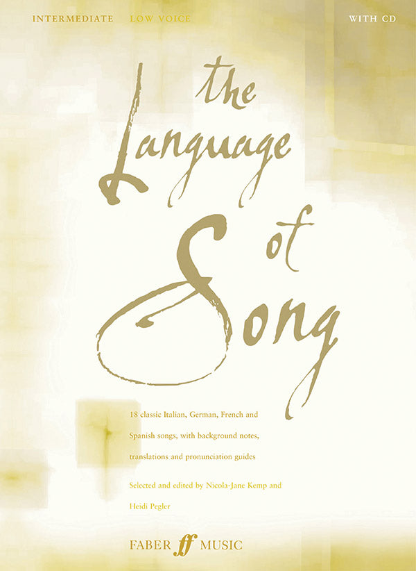 The Language of Song: Intermediate Cover Image