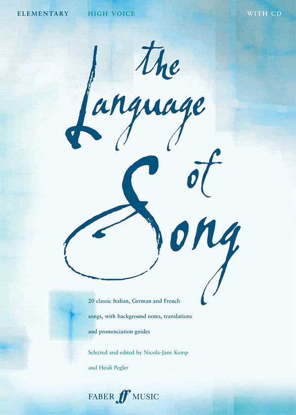 The Language of Song: Elementary Cover Image