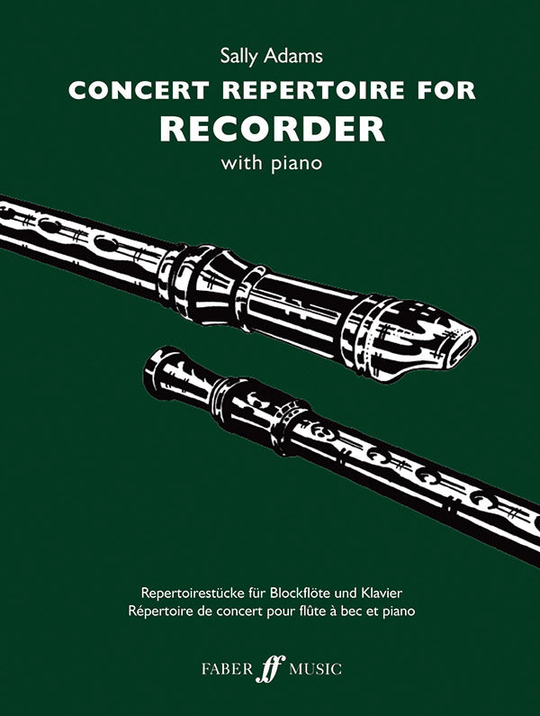 Concert Repertoire for Descant Recorder Cover Image