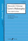 Love's Philosophy Cover Image