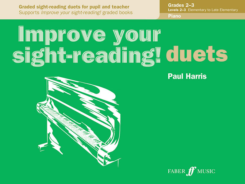 Improve Your Sight-Reading! Piano Duet, Grade 2-3 Cover Image