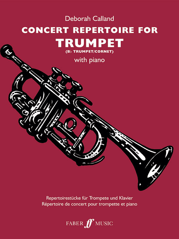 Concert Repertoire for Trumpet Cover Image