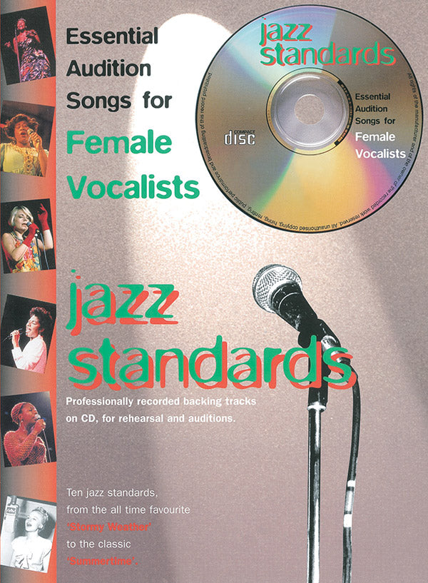 Essential Audition Songs for Female Vocalists: Jazz Standards Cover Image