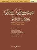 Real Repertoire for Violin Duets Cover Image