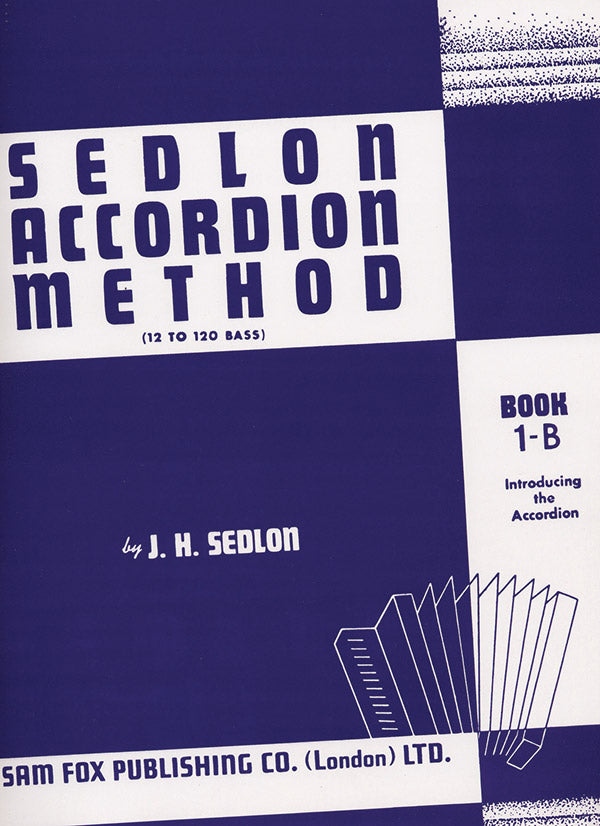 Sedlon Accordion Method, Book 1B Cover Image