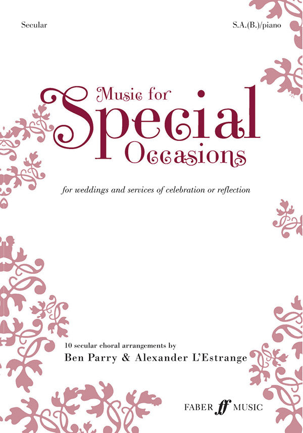 Music for Special Occasions: Secular Cover Image