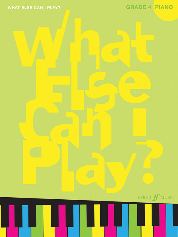 What Else Can I Play? Grade 4 Cover Image