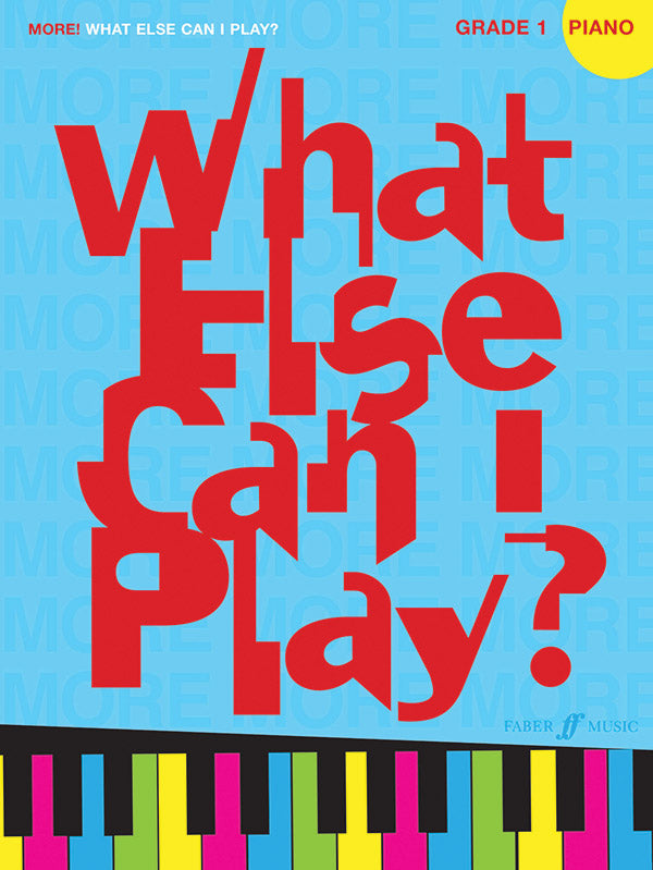 More! What Else Can I Play? Grade 1 Cover Image