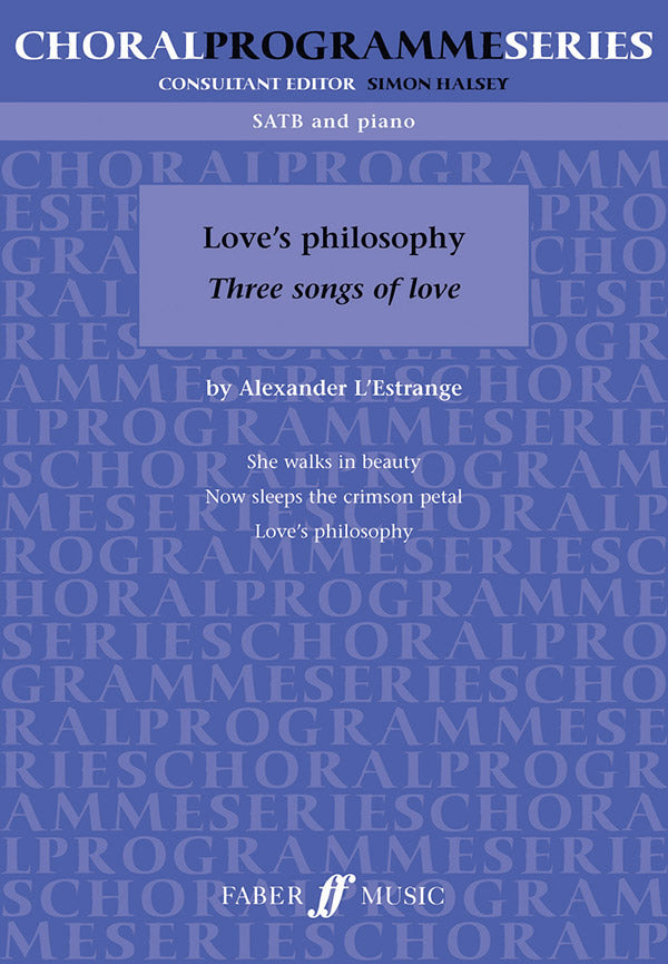 Love's Philosophy Cover Image