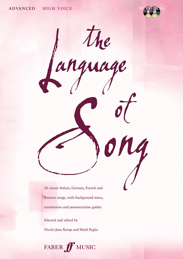 The Language of Song: Advanced Cover Image