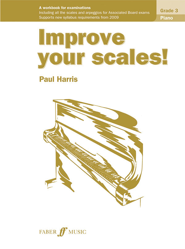 Improve Your Scales! Piano, Grade 3 Cover Image