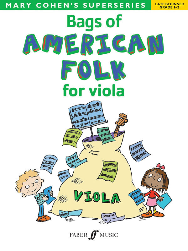Bags of American Folk for Viola Cover Image