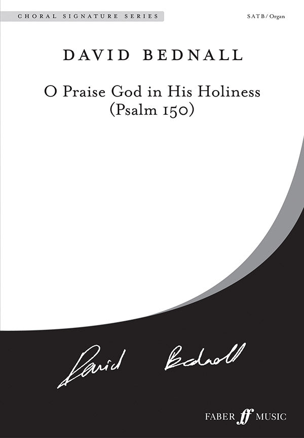 O Praise God in His Holiness (Psalm 150) Cover Image