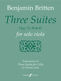 Three Suites, Opp. 72, 80 & 87 for Solo Viola Cover Image