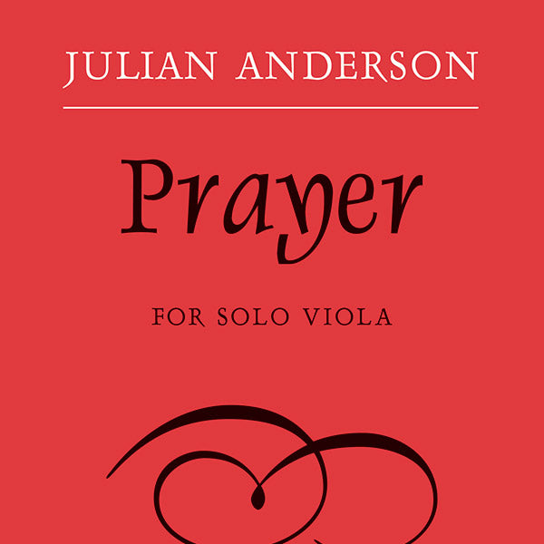 Prayer for Solo Viola Cover Image